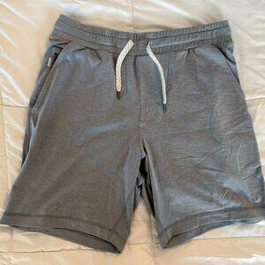 Vuori Ponto Short Men's Dreamknit Color Driftwood Heather Size Small